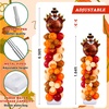 image:imageGejoy 2 Set Thanksgiving Balloon Column Stand Kit with 194 Balloons 65 ft