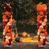 image:imageGejoy 2 Set Thanksgiving Balloon Column Stand Kit with 194 Balloons 65 ft