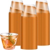 image:imageGejoy 100 Pcs 9 oz Rimmed Swirl Plastic Cup OrangeOrange