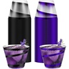 Purple  Black