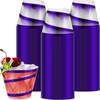 image:imageGejoy 100 Pcs 9 oz Rimmed Swirl Plastic Cup OrangePurple